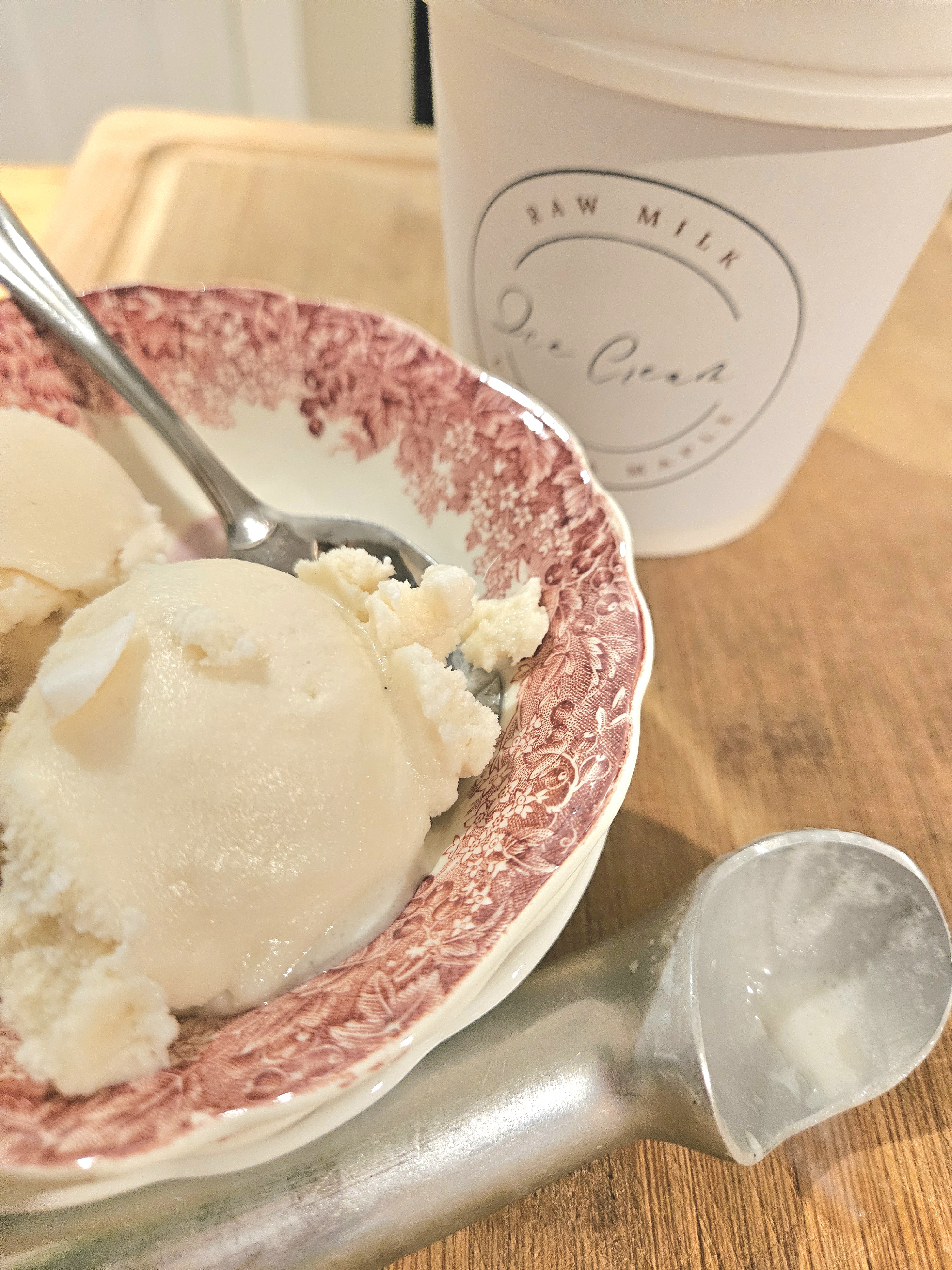 Raw Milk Ice Cream Recipe