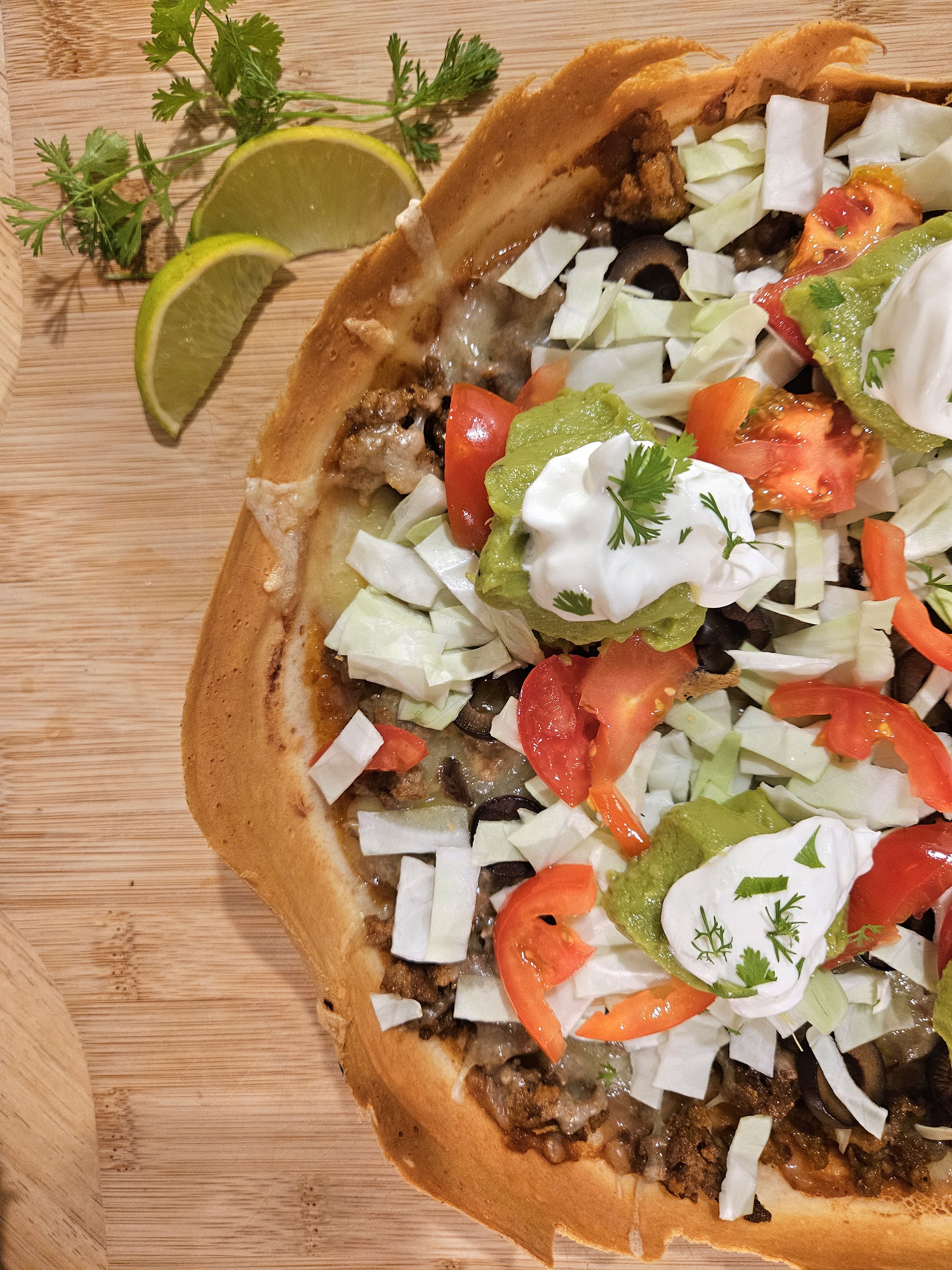Sourdough Mexican Pizza
