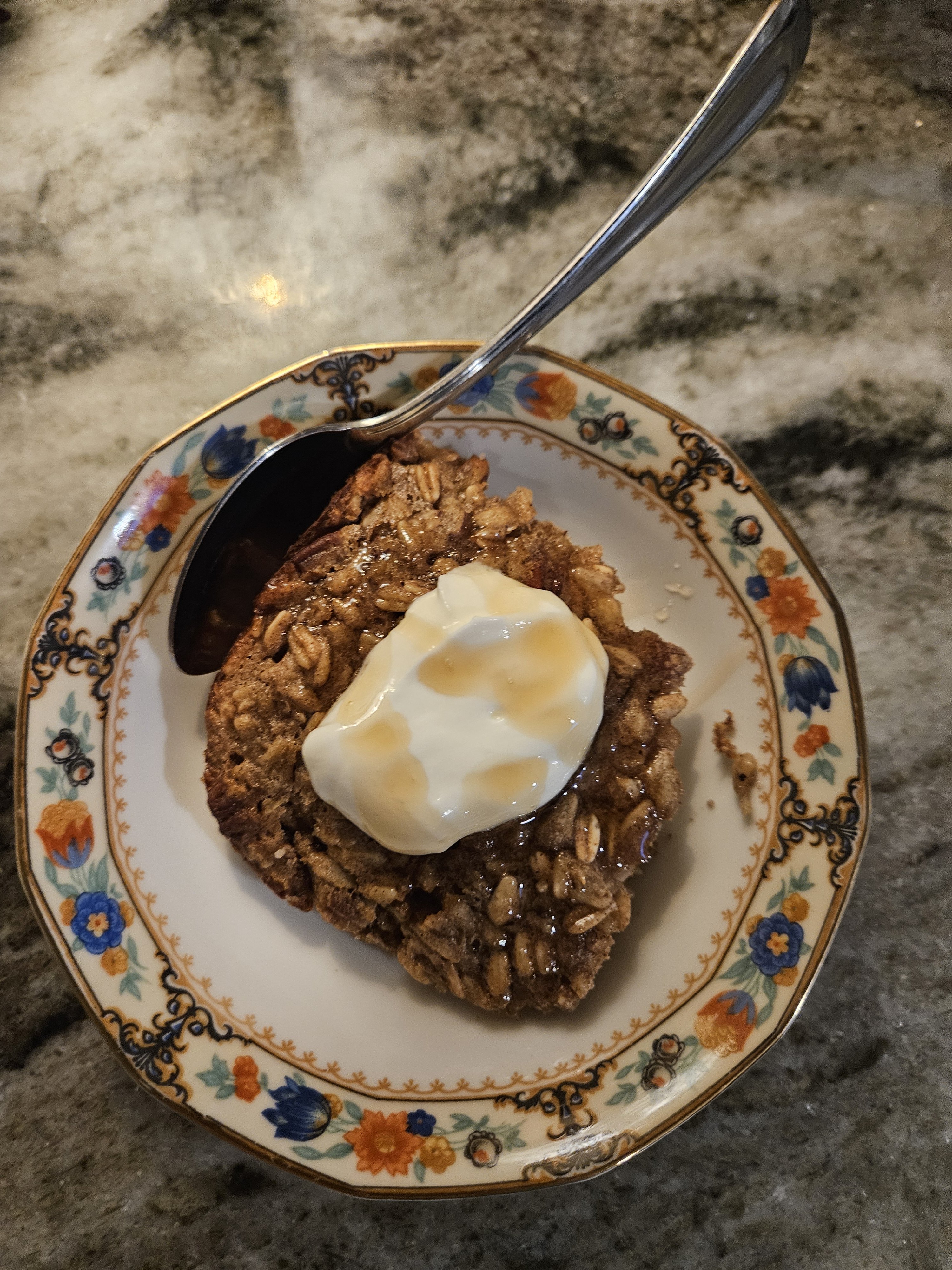 Sourdough Banana Nut Baked Oatmeal